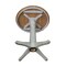 International Concepts Round 30 in Rd Top Pedestal Table, Counter Height, Hickory/Stone, 30 W, 30 L, 35.9 in H, Wood K41-30RT-27B-6B - alternate 4